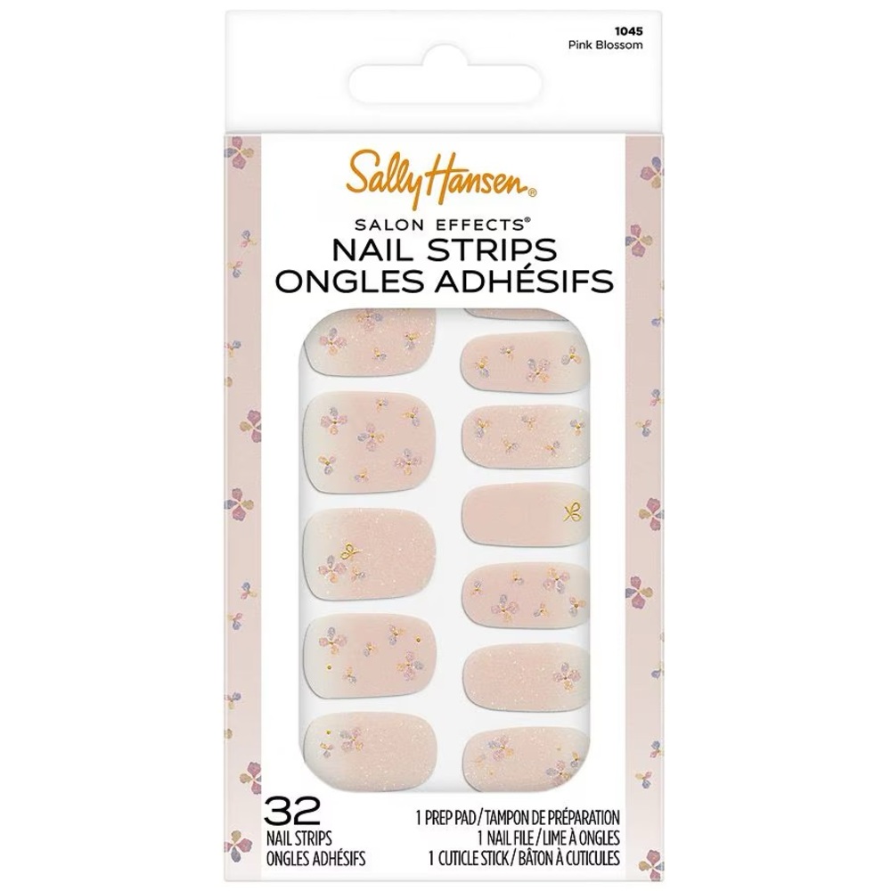 Sally Hansen Nail Strips - Pink Blossom - New in Box